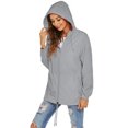 thumbnail image 4 of Avoogue Waterproof Lightweight With Pockets, Rain Coats 2 Pack (Women's S), 4 of 7