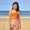 Orange, variant on YANGXINX Toddler Girls Swimwear 2 Piece Stylish One Shoulder Ruffle Bikini for Girls Beach Outfit for Summer Pool Party girl's tankini swimsuits