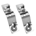 thumbnail image 2 of LOVIVER 2Pc Universal Stainless Steel Kayak Canoe Motor Mounting Bracket Mount Plate, 2 of 8