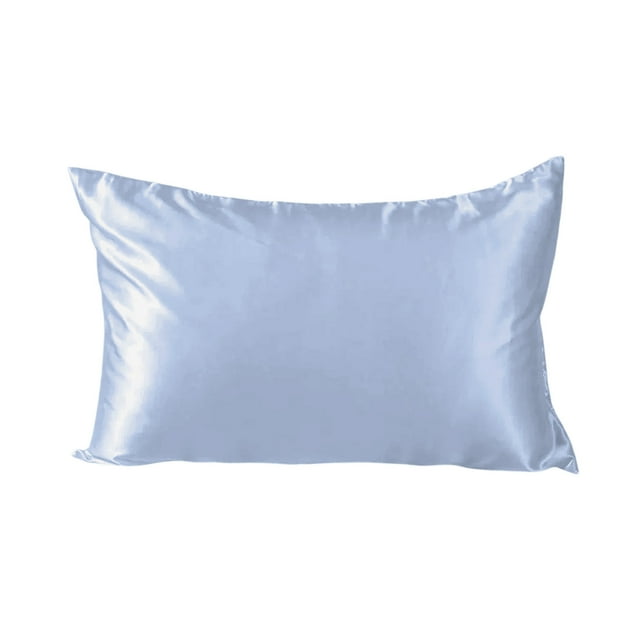 Protège-oreiller en Soie Glacée - 2 Pack 18.89x29.13 Po Imperméable Respirant avec Rembourrage en Polyester, Literie d'Hôtel Résistante à la Transpiration (Bleu)