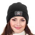 thumbnail image 4 of WWE Winter Beanie Hats for Men Women, Warm Cozy Knitted Cuffed Skull Cap, 4 of 8