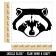 thumbnail image 2 of Raccoon Trash Panda Head Square Rubber Stamp Stamping Scrapbooking Crafting - Medium 1.75in, 2 of 7