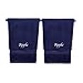 thumbnail image 3 of Liberty21 Monogrammed Personalized Name Hand Towels. Custom Embroidered Towels. Set of Two. (Blue), 3 of 4