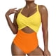 thumbnail image 1 of Traje de Baño de Bikini de Mujer Nuevo Sexy Tamaño Grande Tira sin Cintura Traje de Baño sin Espalda, Cobertura Moderada para las Mujeres, 1 of 8