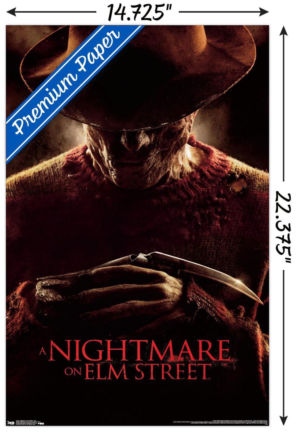 A Nightmare on Elm Street - 2010 Wall Poster, 22.375" x 34"