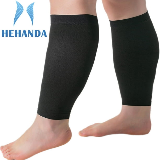 Hoshea Calf Compression Sleeves For Men & Women (20-30mmHg) - Leg Compression  Sleeve - Footless Compression Socks for Shin Splint &Varicose Vein 