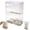 M, variant on Floating Bill Savings Challenge Box, Clear Acrylic Money Bank Holds up to 1,800 Bills – Floating Bill Effect for Cash Savings & Gift