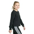 thumbnail image 4 of Girls 7-18 adidas Long Sleeve Heather Tee Color: Pink Size: SMALL, 4 of 4