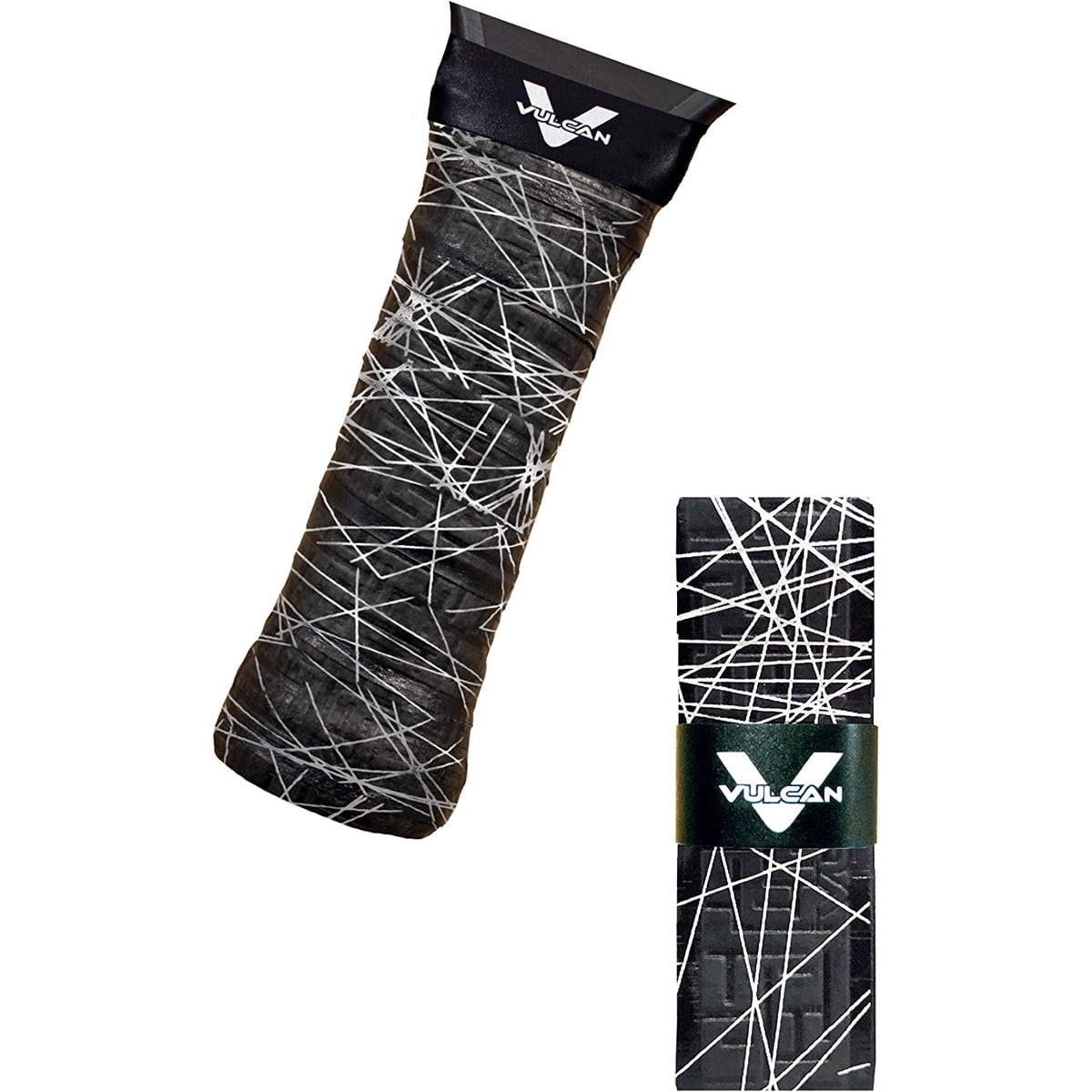 Vulcan Max Trend Pickleball Paddle Overgrips 3Pack Silver Lazer