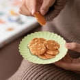 thumbnail image 1 of Feltree Flower Shaped for Kitchen and Dining Versatile Snack and Dessert Serving Tray Suitable for Everyday Use 2Pcs, 1 of 7