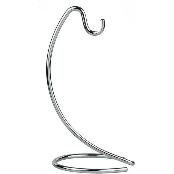 Banana Stand, Modern Kitchen Gadget With Chrome Plated Finish, Space Saver Design For Small Kitchen Spaces, Easy Clean Maintenance, Satin Nickel