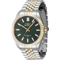 Invicta 47485 Men's Specialty Green Dial Two Tone Bracelet Watch