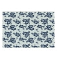 thumbnail image 1 of Hawaii Cutting Board, Monochrome Foliage Bouquet Abstract Art the Flower of Aloha State Hibiscus, Decorative Tempered Glass Cutting and Serving Board, Large Size, Navy Blue White, by Ambesonne, 1 of 1