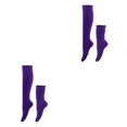 thumbnail image 3 of Calcetines holgados Jumpingount Morado oscuro 2Conjunto, 3 of 6