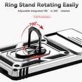 thumbnail image 3 of Estuche GANGXUN para Google Pixel 6A, soporte giratorio 360°, estilo mecánico y magnético, 3 of 5