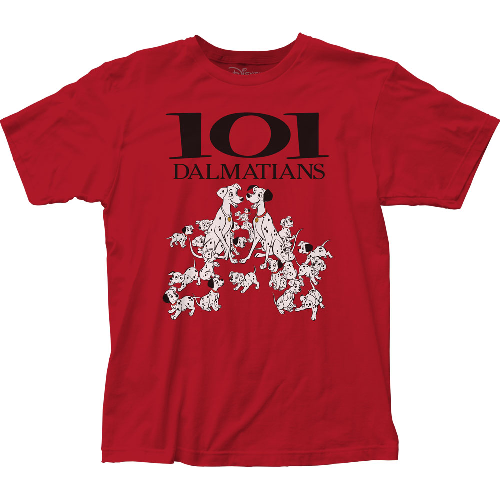 101 Dalmatians Fitted Jersey T-Shirt 