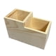 thumbnail image 4 of Organizador de maquillaje de madera Organizador de escritorio duradero Caja de almacenamiento de pendientes multifunción Hogar grueso para baño Cocina C Macarena Organizador de maquillaje de madera, 4 of 8