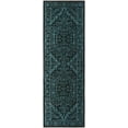 thumbnail image 2 of Safavieh Adirondack Xavier Oriental Runner Rug, Black/Teal, 2'6" x 6', 2 of 9