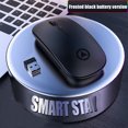 thumbnail image 1 of Alician Souris Optique Sans Fil 2,4 GHz USB Rechargeable RGB Souris Sans Fil pour PC Portable, 1 of 9