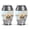 Boat, variant on Northern Lights Urn, Mini Urns for Human Ashes, Cremation Urns for Human Ashes, Small Urn for Ashes Keepsake, Burial Urn for Ashes for Women (Size - 3inch, 2 Pcs)