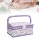 thumbnail image 5 of Organizador De Costura, Cesta De Almacenamiento De Costura Elegante Y Práctica, Espacio De Doble Capa Para Tijeras, Cinta Métrica, 5 of 7