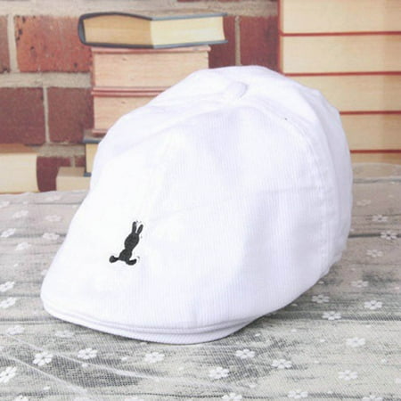 

Wolfast Promotion Kids Baby Boy Girl Cotton Stripe Beret Cap Newsboy Casquette Baseball Hat WH