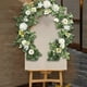 thumbnail image 1 of Guirnalda de flores artificiales BLESIY con rosas, decoración de 1,7 m, 1 of 8