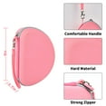 thumbnail image 3 of CULEUTIL Headphone Case for Riwbox CT-7 Pink/for Jack CT-7S Cat Green 3.5mm/ for iClever IC-HS01/for Picun/for FosPower Bluetooth Wireless Over-Ear Headphones Headset for Kids - Pink, 3 of 7