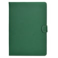 thumbnail image 4 of ELEHOLD Leather Wallet Case For iPad Pro 10.5 2017/2019 Fiber Pattern Lightweight Folio Stand Cover, Auto Sleep&Week Function, Full Body Protection, Green, 4 of 9