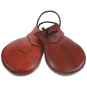 Castanet Percussion Instrument Spanish Castanet Wooden Percussion Castanet for Adults