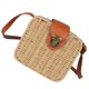 thumbnail image 5 of OHOIOLLA Bandolera De Paja A Mano Beige Para Mujer Con Simple, 5 of 8