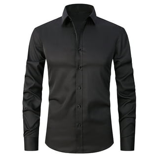 FITORON Men Casual Coats- Fashion Solid Long Sleeve Denim Button-Down ...