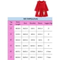 thumbnail image 3 of HWJAD 2-7 Years Kids Girl's Dresses Cotton Jersey Ruffles Long Sleeve Button Swing A-Line Cute Elk Christmas Dress, 3 of 7