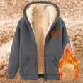thumbnail image 4 of Veste à Capuche Zippée Chaude pour Femmes pour un Usage Quotidien Décontracté en Automne et Hiver, 4 of 4