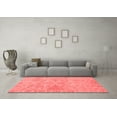 thumbnail image 3 of Ahgly Company Indoor Round Oriental Red Traditional Area Rugs, 3' Round, 3 of 4
