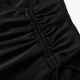 thumbnail image 2 of Swimsuit for Women Tummy Control One Piece Swimsuit Twist Cross Bathing Suit Full Coverage Swimwears with Adjustable Straps (Black M), 2 of 6