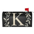 thumbnail image 2 of PHELIKA Classic Monogram Letter K Magnetic Mailbox Covers Standard Size 21"H x 18"W, 2 of 8