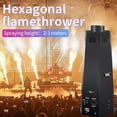 thumbnail image 2 of 200W Fire Effect Machine,Hexagonal Flame Thrower Stage Effect DMX512, Professonal DJ Equipment for Party Bar Theater Nightclub, 2 of 10