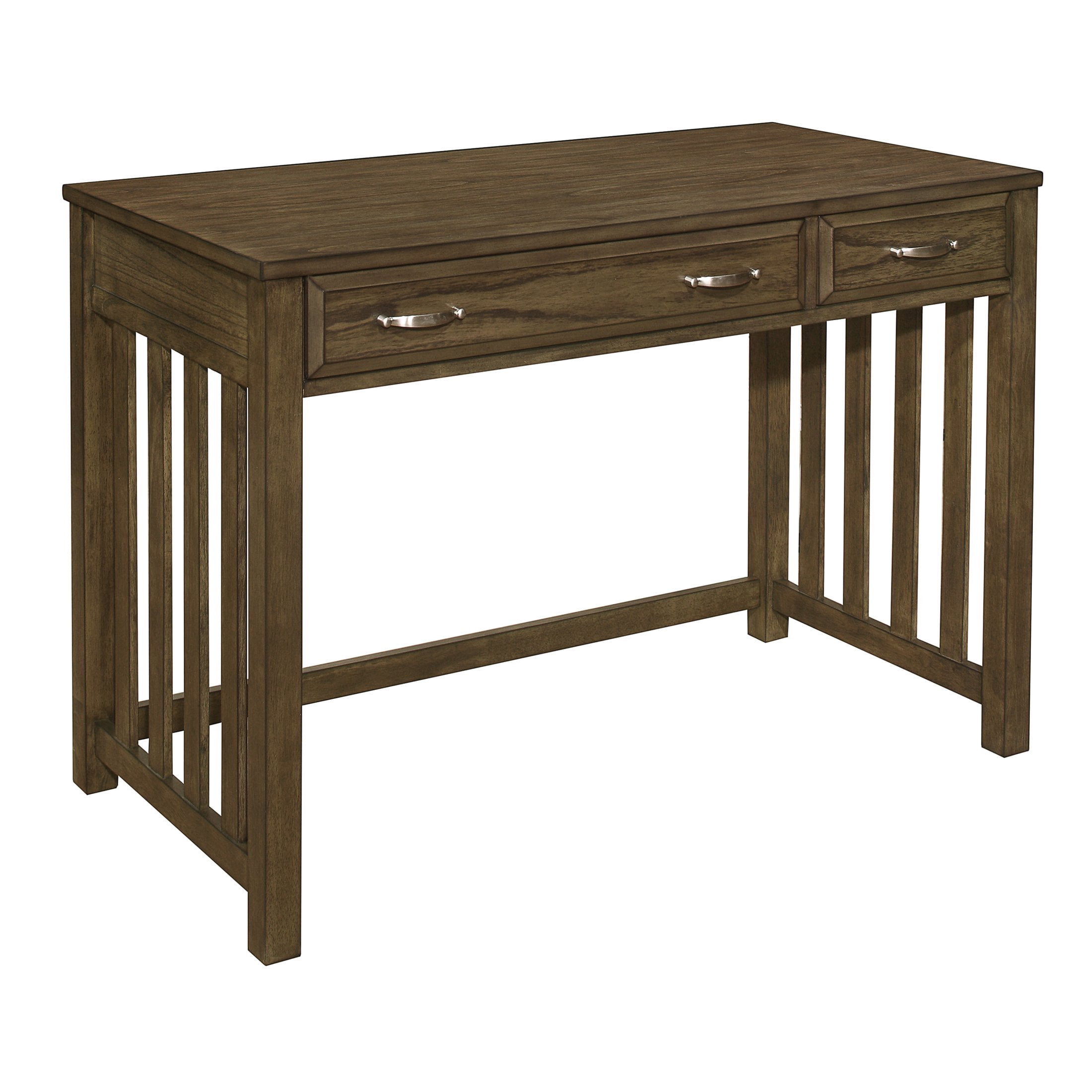 OakvillePark Fallon Writing Desk, Brown Gray