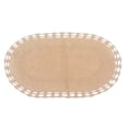 thumbnail image 2 of Home Weavers Hampton Crochet Bath Mat 100% Cotton Bathroom Rugs Set, Washable Rug, Extra Soft and Absorbent bath Rug, Kitchen Mat, Bath Mat Set, Bath Floor Mat Reversible, 21"x34" Rectangle, Linen, 2 of 5