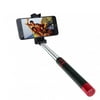 Supersonic Pocket-Pro Selfie Action Stick with Battery - Red