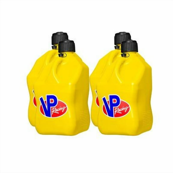 Vp Racing 3552-CA-CASE, Motorsports Jug 5.5 Gal Yellow Square (Case 4) 0