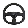 thumbnail image 3 of Steering Wheel 350mm 3in Dish Black Leather, 3 of 4