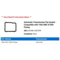 thumbnail image 2 of Automatic Transmission Pan Gasket - Compatible with 1966 GMC K1000 Pickup, 2 of 2