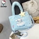 thumbnail image 5 of Sanrio-Bolso de felpa de alta capacidad para niñas, bandolera de juguete Kawaii, Cinnamoroll, Kuromi, Hello Kitty, Y2k2217, 5 of 5
