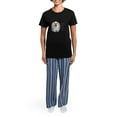 thumbnail image 4 of CafePress - Bulldog Mom Pajamas - Women's Short Sleeve Print T-Shirt and Pants Dark Cotton Pajama Set, 4 of 7