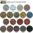 thumbnail image 7 of VAN VOTZ Waterproof Wood Filler [17oz, Ochre] - Exterior Grade Wood Repair in 18 Paintable and Stainable Colors. Strong Adhesion and Durability for Outdoor Wood in All Weather Conditions., 7 of 7