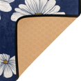 thumbnail image 3 of Yayeee Area Rugs for Living Room 5.2'x4' Non Slip Washable Bedroom Floor Carpet, Retro Daisy Pattern, 3 of 5