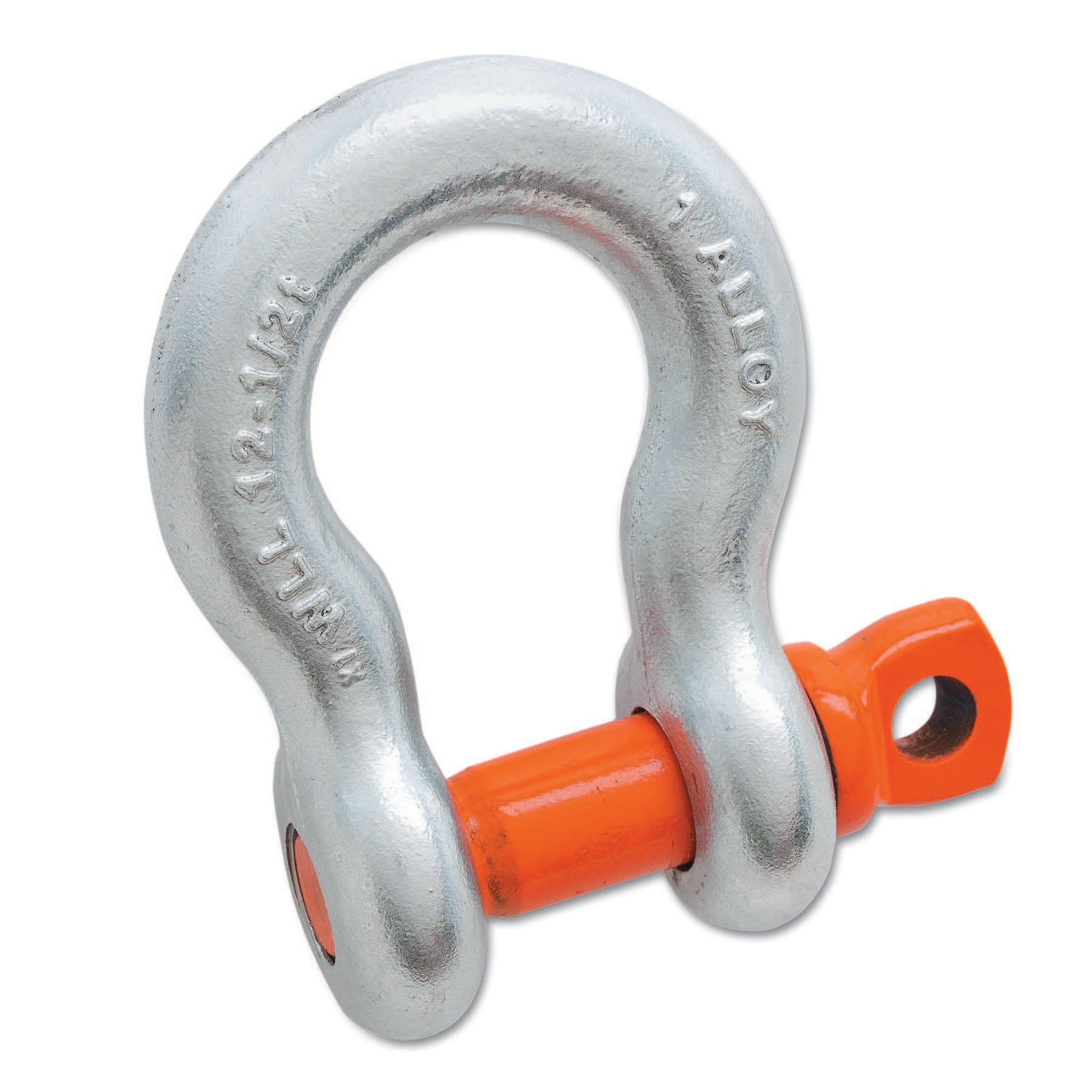 Campbell Alloy Anchor Galvanized Shackles, 3/4 in Bail Size, 7 Tons
