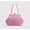 pink, variant on Large Women's Kiss Lock Bag PU Medium Top Handle Handbags Kiss Clasp Shoulder Bags Tote Purse Messenger Clutch